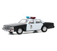 Greenlight Collectible Miniature Car, Metal, Black/White