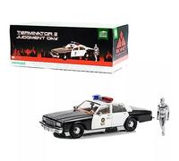 1/18 1987 CHEVROLET CAPRICE MET POLICE WITH T-1000 ANDROID TERMINATOR 19105