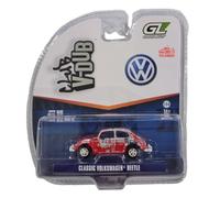 Greenlight Collectibles 36130-A Classic Vee-Dub Beetle Ruby Red 1:64 | Club Vee-Dub Series 22 • Ruby Red Patina • 1:64 Scale • Adult Collectible