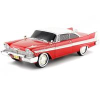 Greenlight Collectibles - 1:24 Christine (1983) - 1958 Plymouth Fury(Evil Version with Blacked Out Windows)