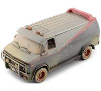 Green Light The A Team 1983 GMC Vandura Bullet Hole and Dirty Version 1:24 Greenlight 84112