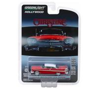 Greenlight COLLECTIBLES- Fury Evil Christine Version-1983 Collectible Miniature Car, 44840B, Red/White