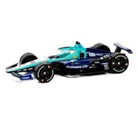 Greenlight Dallara IndyCar #28 Marcus Ericsson Delaware Life Andretti Autosport NTT IndyCar Series (2024) 1/64 Diecast Model Car