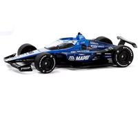 Greenlight Dallara IndyCar #98 Marco Andretti Mapei Andretti Autosport NTT IndyCar Series (2024) 1/64 Diecast Model Car