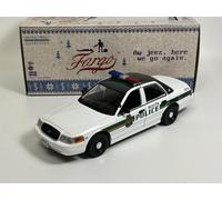 Greenlight Fargo 2006 Ford Crown Victora 1:24 Scale 84153 in White Greenlight White