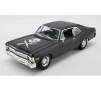 GREENLIGHT/GMP 1/18 1971 CHEVROLET CHEVY NOVA BLACK "DEATH PROOF" TARANTINO FILM