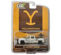 Greenlight Hollywood 1:64 2014 Chevy Silverado Yellowstone Broken Rock Police Toylandbay Exclusive Adult Collectible 51671