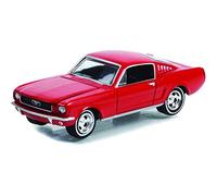 Greenlight Hollywood Greenlight 44965-A Hollywood Special Edition - Fall Guy Stuntman Association - 1966 Mustang Fastback 2+2 - Now Showing Fireball 500'' Collision Car 1:64 Scale