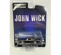 Greenlight John Wick 1968 Dodge Charger RT Black 1:64 Scale 44930E Greenlight Black