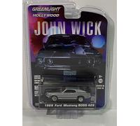 Greenlight John Wick 1969 Ford Mustang BOSS 429 1:64 Scale 44780E in Metallic Silver Greenlight Metallic Silver