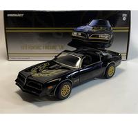 Greenlight Smokey & the Bandit Theme 1977 Pontiac Firebird T/A 1:24 84036 in Black Greenlight Black