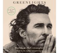 Greenlights by Matthew McConaughey (English) Compact Disc Book