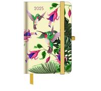 GreenLine Diary Jungle 2025 Pocket Calendar, 10 x 15 cm, Calendar in Stylish Design, Practical Everyday Organisation for Personal and Professional Time Management