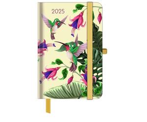 GreenLine Diary Jungle 2025 Pocket Calendar, 10 x 15 cm, Calendar in Stylish Design, Practical Everyday Organisation for Personal and Professional Time Management