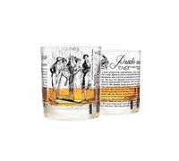 Greenline Goods Whiskey Glasses - Jane Austen Gifts - Pride and Prejudice (Set of 2) | Literature Rocks Glass