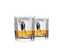 Greenline Goods Whiskey Glasses - Shakespeare Gifts - Hamlet (Set of 2) | Literature Rocks Glass Set