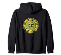 Greenman Illustration Zip Hoodie