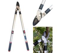 Greenman Solid Forged Telescopic Lopper 24"-36" Alloy Handle Bypass Action Heavy Duty Extendable