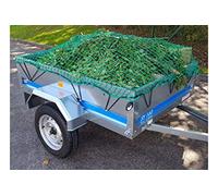 Greenoak Cargo Net for Erde 102/122/143/153 & Maypole Trailers, Black, Polypropylene (PP), Hook, Fits Trailers Up To 1.5m x 1.05m