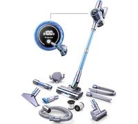 Greenote GSC60 Cordless Vacuum Cleaner with Touch Screen, Up to 40 Mins Runtime, 10-in-1 Stick Vacuums with Pet Tool, Flexible Hose & Upholstery Tool, Vacuums for Hardwood Floor Carpet Pet Hair