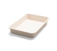 GreenPan Bakeware 13” x 9” Rectangular Cake Pan, Ceramic Nonstick Baking Pan, PFAS Free, Scratch Resistant, Bake & Roast Ovenware, Cream White