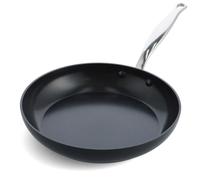 Greenpan Barcelona Hard Anodized Healthy Ceramic Nonstick 32 cm Frying Pan Skillet, PFAS Free, Stainles Steel Handle, Extra Strong Scratch Resistant, Induction, Oven Safe, Black