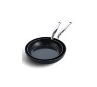 GreenPan Barcelona Pro Aluminium Non-Stick 24cm & 28cm Frying Pan Set with Pan Protector Sheet