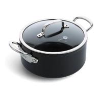 GreenPan Barcelona Pro Casserole 24cm With Lid Aluminium Non Stick Cookware