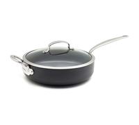 GreenPan - Barcelona Tractor Pan With Lid 28 cm - Black