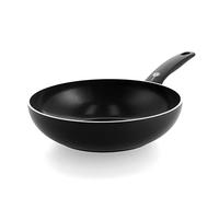 GreenPan Cambridge Non-Stick 28 cm/3.7 Litre Wok, PFAS Free, Black