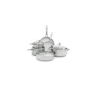 GreenPan CC000018-001 Cookware Set, Stainless Steel, Silver