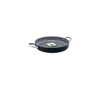GreenPan Essentials Healthy Ceramic Non-Stick 28 cm Round Griddle Pan, PFAS Free, Induction, Black