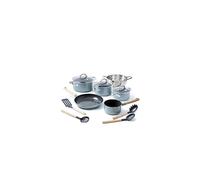 Greenpan CC001596-001 Mayflower Cookware Set, Aluminium, Sky Blue