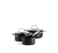 Greenpan Copenhagen 3 Piece Saucepan Set One Colour