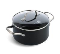 GreenPan Copenhagen Aluminium Non-Stick 20cm Casserole with Lid