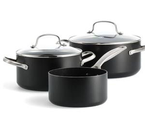 GreenPan Copenhagen Aluminium Non-Stick 3 Piece Cookware Set