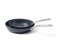 GreenPan Copenhagen Frying Pan Set 20cm 28cm Aluminium Non Stick Cookware