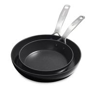 GreenPan Copenhagen Aluminium Non-Stick 20cm & 28cm Frying Pan Set