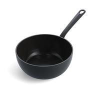 GreenPan Craft Healthy Ceramic Non-Stick 20 cm/2 Litre Chef's Pan, PFAS-Free, Metal Safe, Cast Stainless Steel Handle, Induction Suitable, Oven Safe, Black