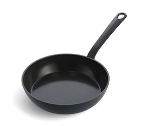 GreenPan Craft Healthy Ceramic Non-Stick 24 cm Frying Pan Skillet, Egg Pan, PFAS-Free, Metal Safe, Cast Stainless Steel Handle, Induction Suitable, Oven Safe, Black