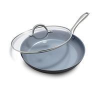 Greenpan CW0004157 Lima Healthy, Ceramic Nonstick, PFAS Free, Stainless Steel, Gray