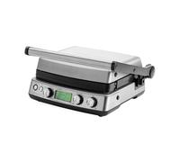 GreenPan Elite 6-in-1 Grill, PFAS-Free Ceramic Non-Stick Adjustable Temperature in Silver Greenpan Silver