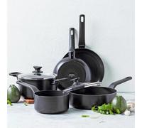Greenpan Essence 9 Piece Cookware Set, Ceramic Non-Stick Pots And Pans, Pfas-Free, Induction Compatible, Dishwasher Safe