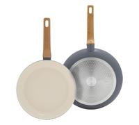 GreenPan Essence Set of 2 Frying Pans 26 cm and 30 cm Non-Stick Thermolon