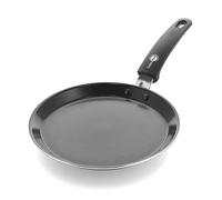 GreenPan Essentials Healthy Ceramic Non-Stick 24 cm Pancake Crepe Pan, PFAS Free, Induction, Oven and broiler safe up to 160°C, Black