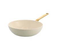 GreenPan Evolution 28cm Wok Cream