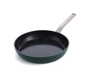 GreenPan Evolution Hard Anodized Healthy Ceramic Non-Stick 28 cm Frying Pan Skillet, PFAS-Free, Induction, Oven Safe, Pine Green