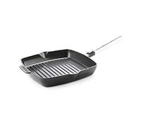 GreenPan Featherweights Non-Stick 26cm Grill Pan, PFAS Free, Grey