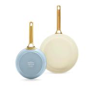GreenPan Frypan Set Padova Reserve 2 Piece Aluminium Light Blue Non Stick