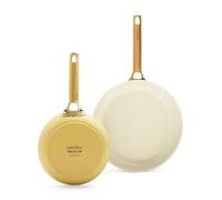 GreenPan Frypan Set Padova Reserve 2 Piece Aluminium Yellow Non Stick